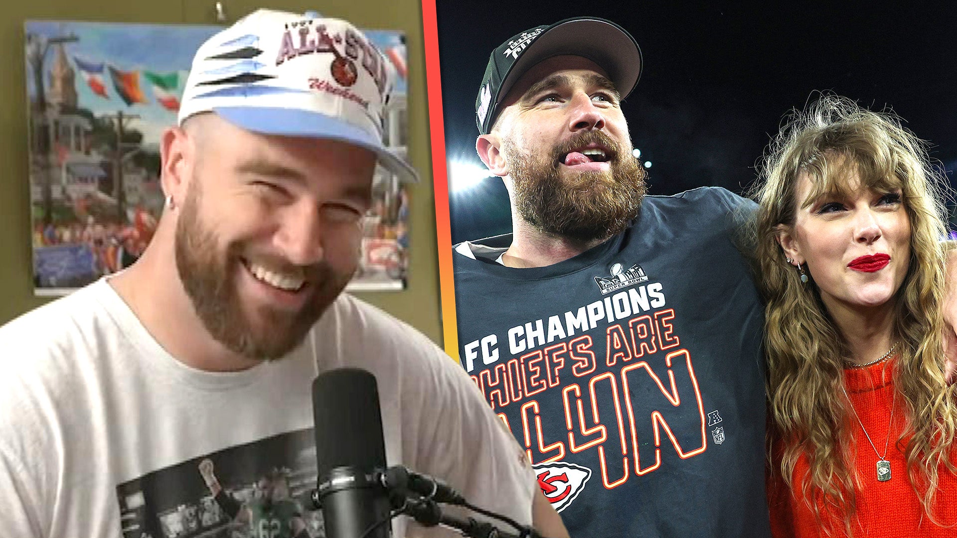 Travis Kelce Says Taylor Swift Attracts Media Attention Because She’s ‘the Best Thing Possible’