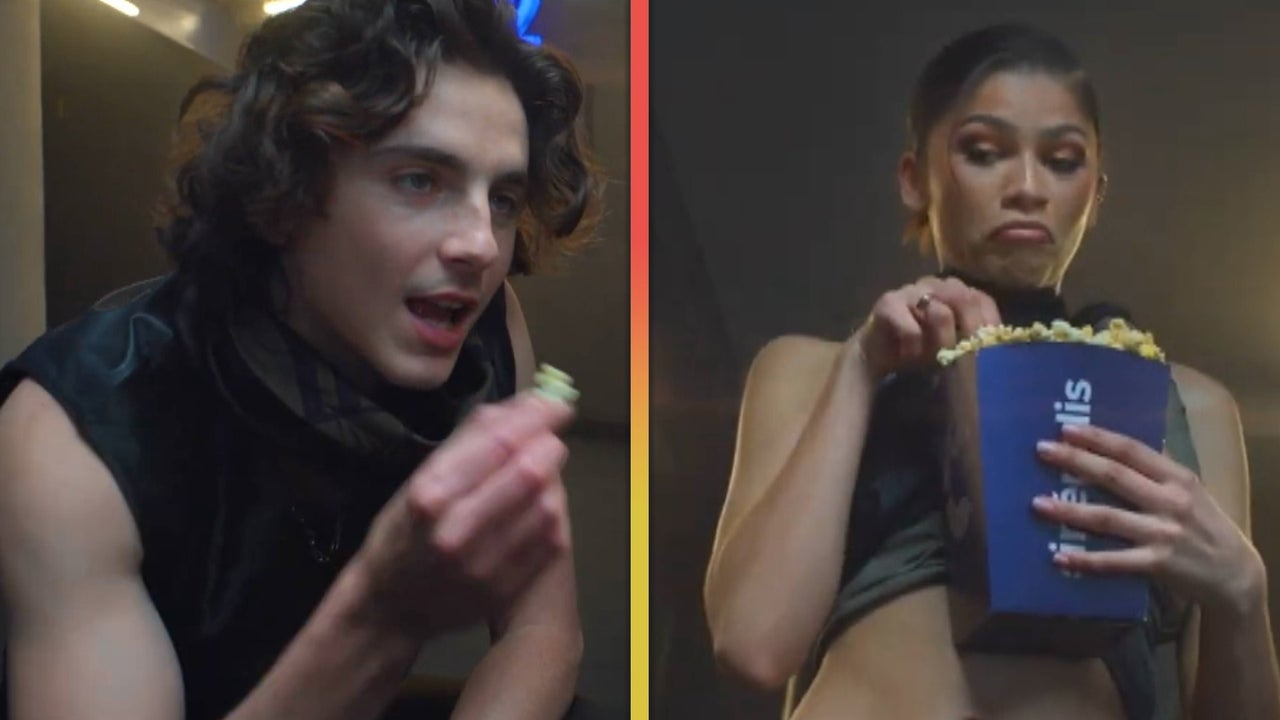 Watch Timothée Chalamet and Zendaya’s Seductive Popcorn Ad