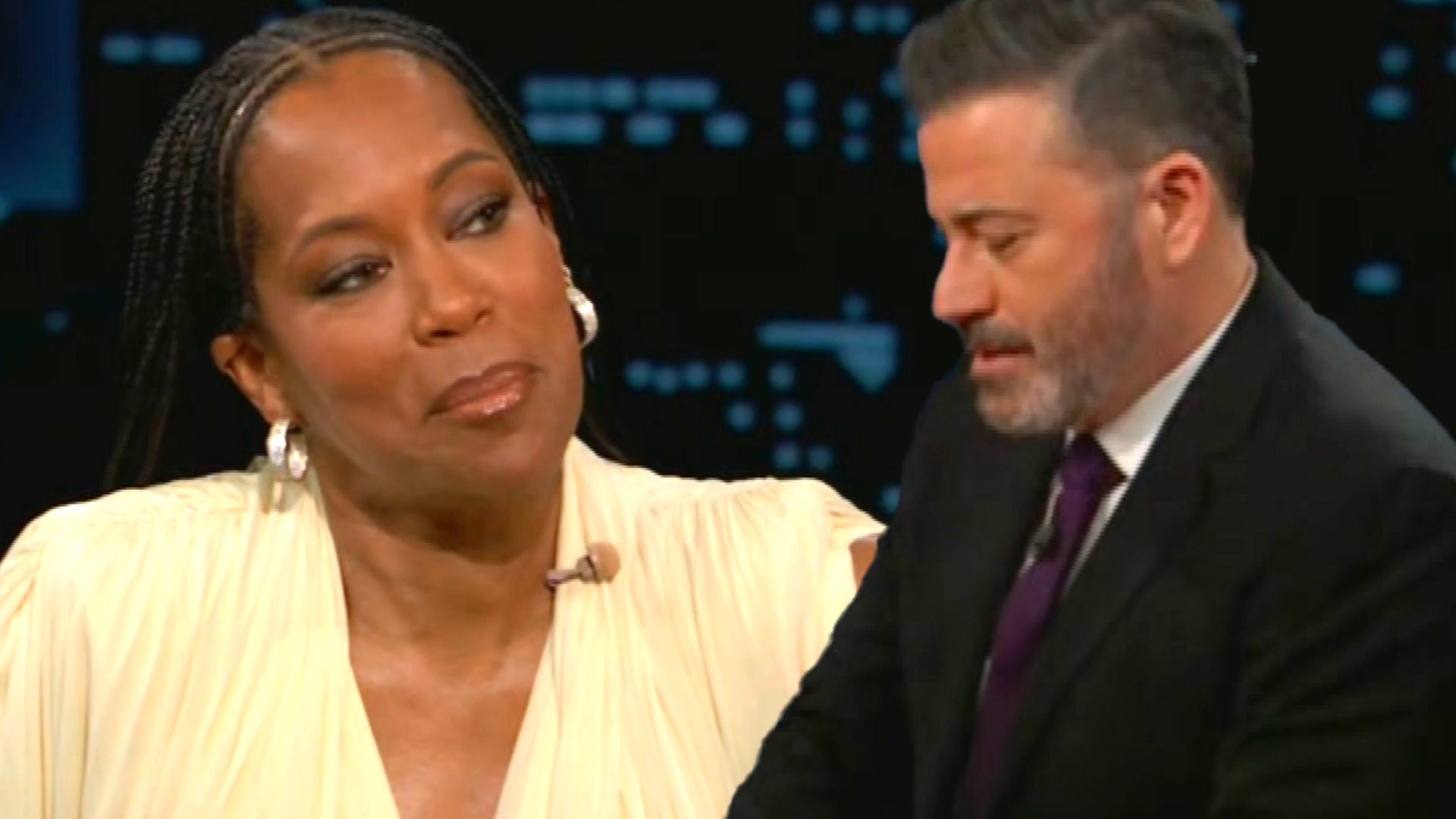 Jimmy Kimmel Gets Choked Up With Regina King Discussing Her Son's Death