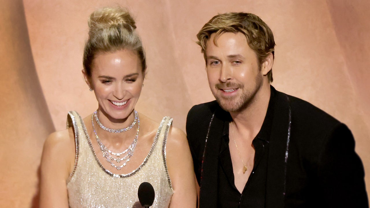Emily Blunt and Ryan Gosling Address ‘Barbenheimer’ Beef on Oscars Stage