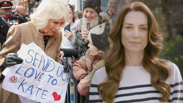 Queen Camilla Says Kate Middleton Is 'Thrilled' by Messages of Support Amid Cancer Battle  
