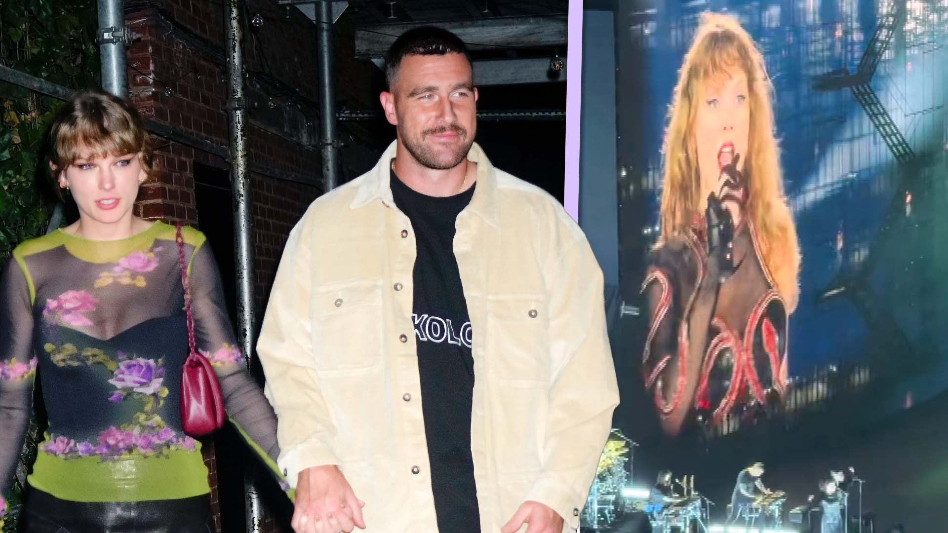 Travis Kelce Supports Taylor Swift at Eras Tour Concert in Singapore