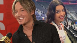 Keith Urban Reacts to Olivia Rodrigo Spoofing Wife Nicole Kidman's Iconic Ad (Exclusive)