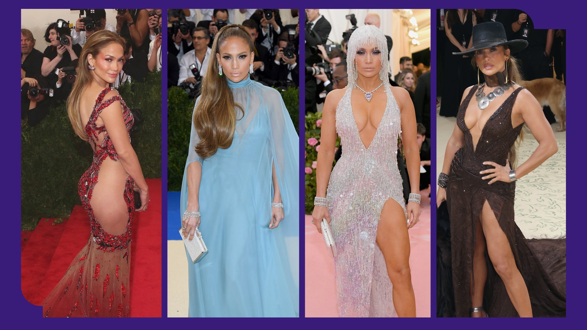 Jennifer Lopez at the Met Gala: Discover the evolution of her style