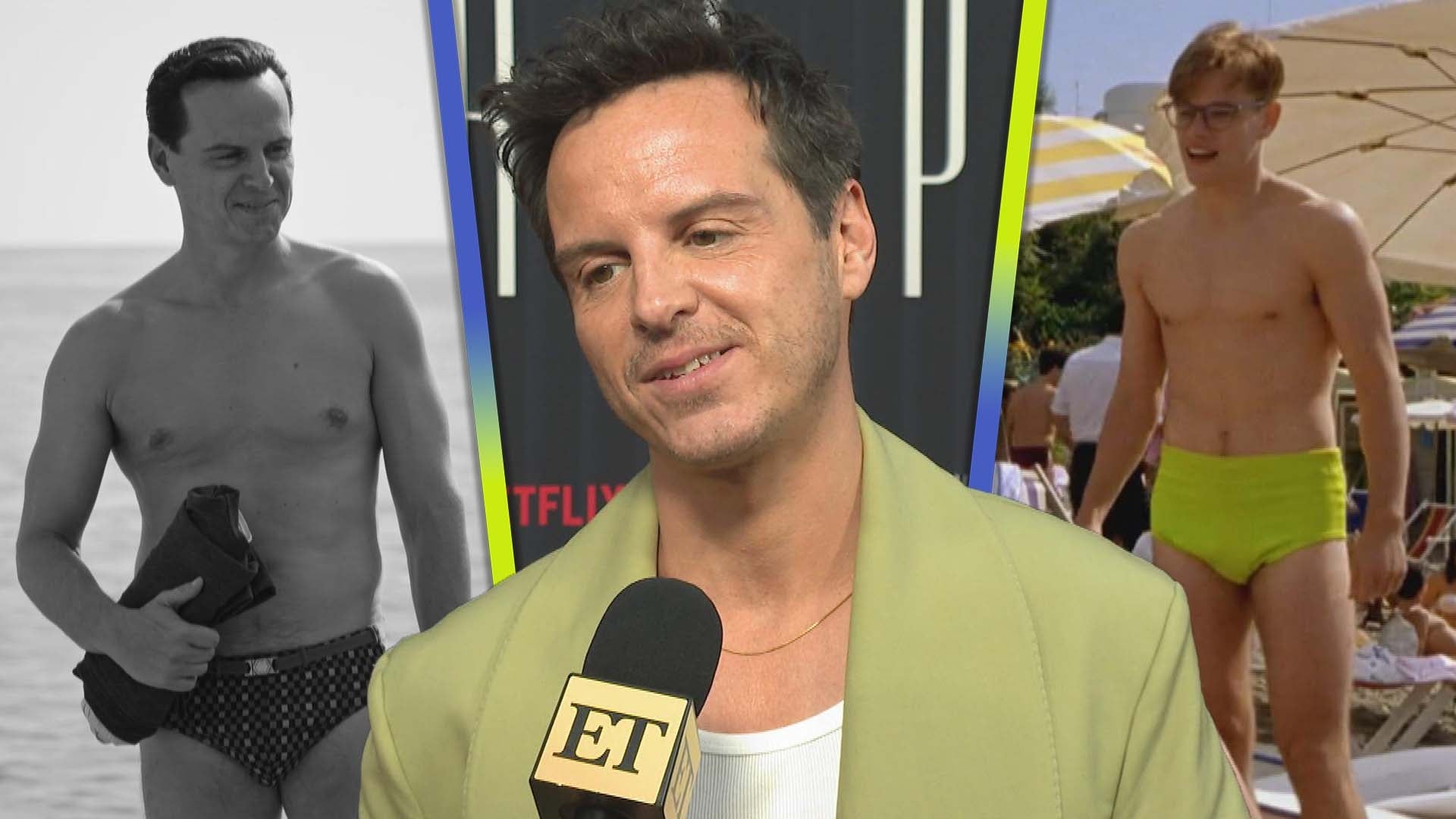 Andrew Scott Reacts to Being Compared to Matt Damon in ‘Ripley’ Beach Scene (Exclusive)