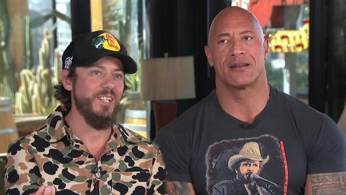 Dwayne Johnson Tears Up Over Chris Janson's Idea to Honor The Rock’s Late Dad (Exclusive)  