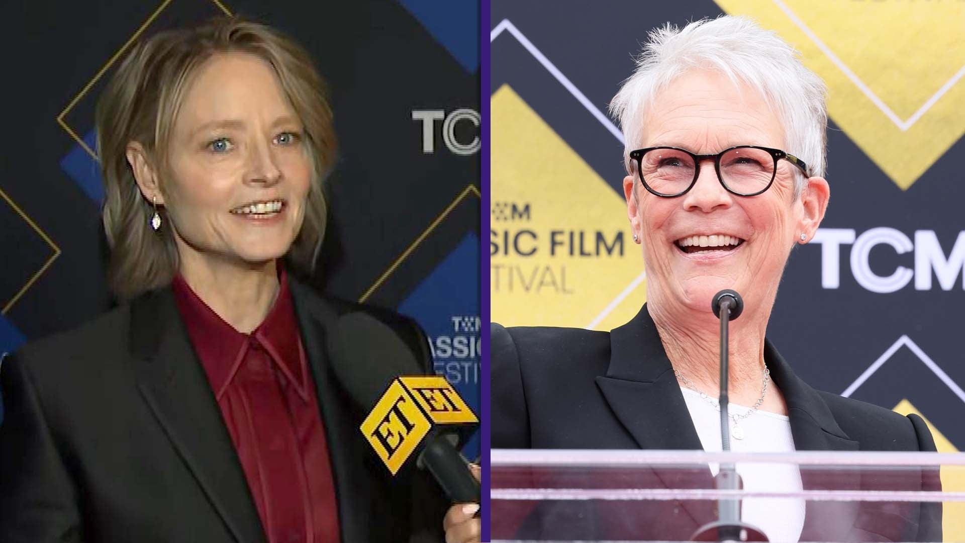 Jodie Foster on Being Honored by Jamie Lee Curtis at 'Surreal' Hand and Footprint Ceremony