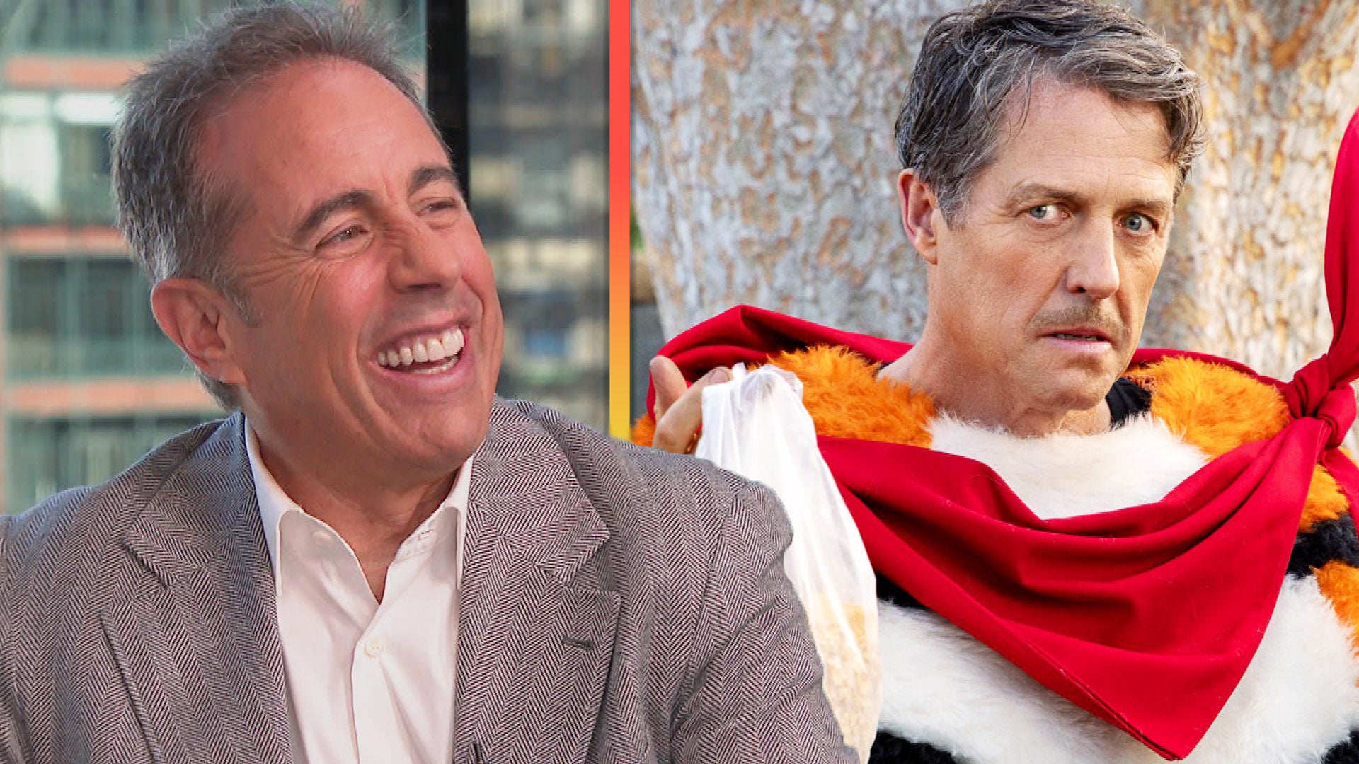 Jerry Seinfeld Explains Hugh Grant's Role as Tony the Tiger in 'Unfrosted' | Spilling the E-Tea