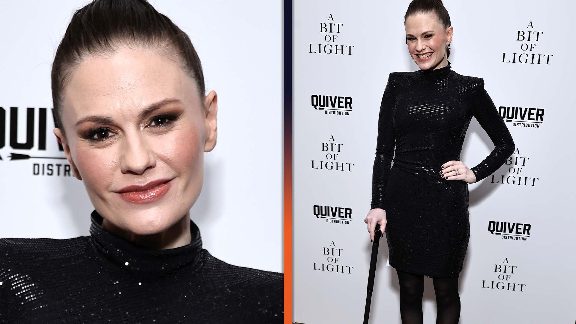 Anna Paquin Using a Cane as She Battles Mystery Illness (Source)