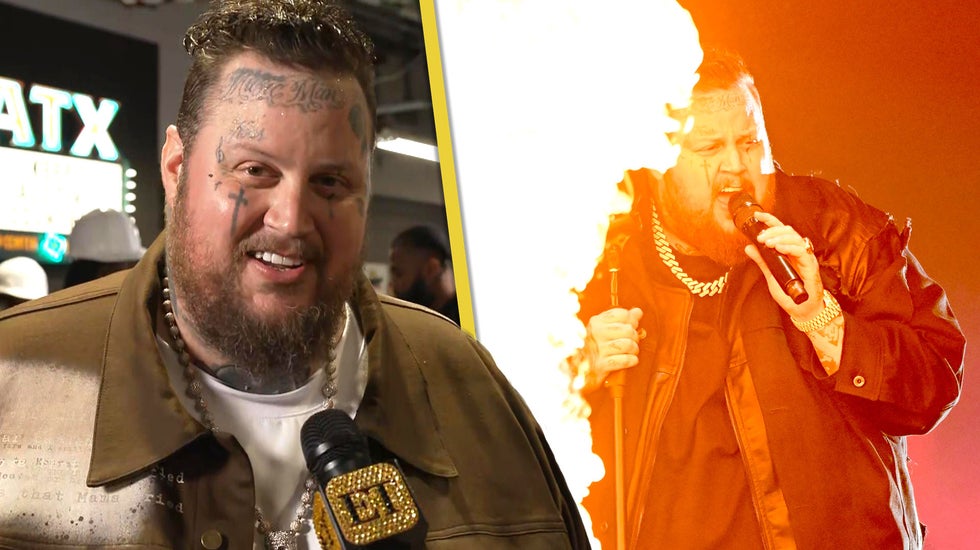 Jelly Roll Lights the Stage on FIRE at CMT Music Awards