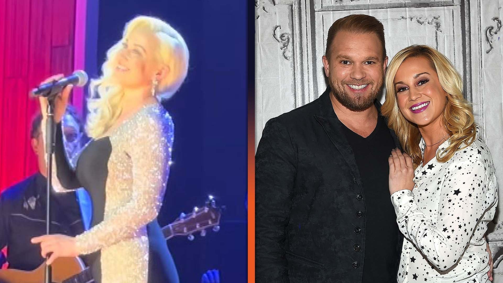 Watch Kellie Pickler perform for the first time since the death of her husband Kyle Jacobs