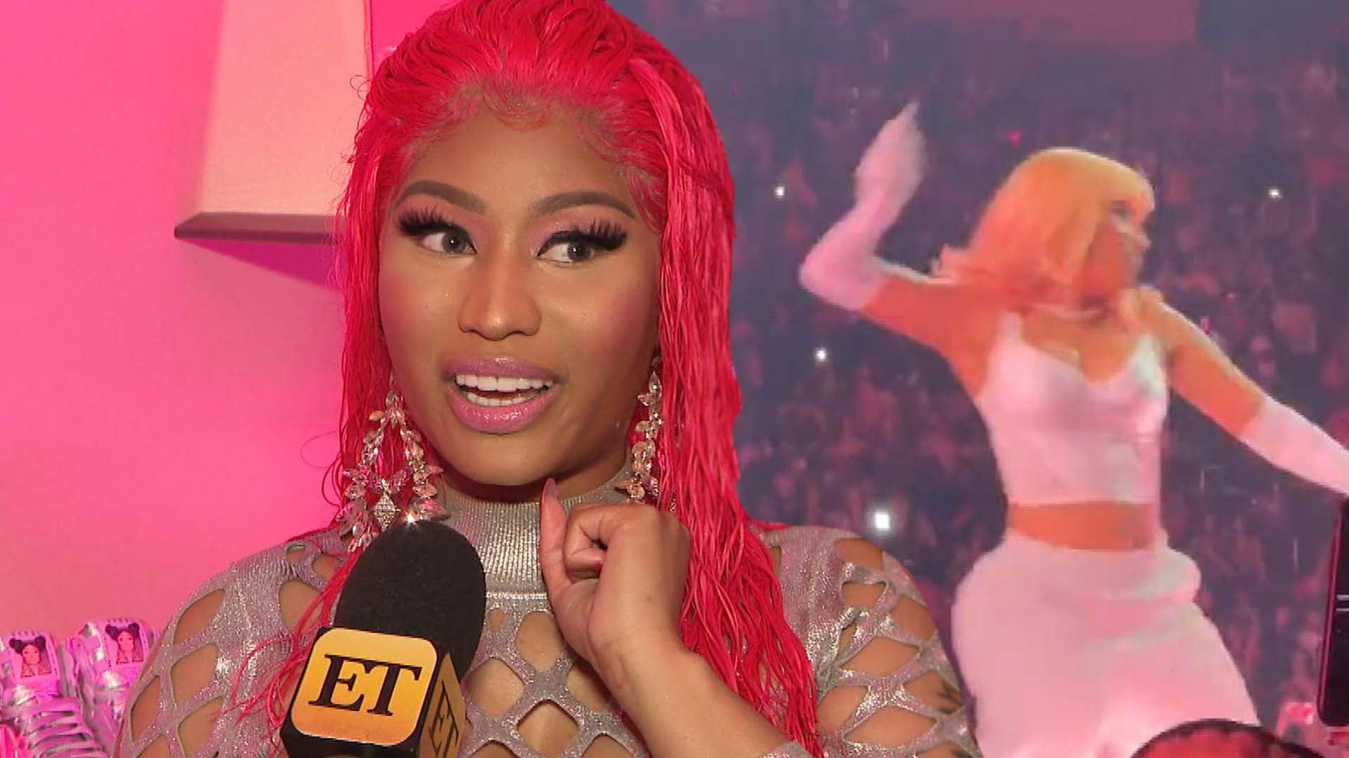 Watch Nicki Minaj Throw Object Back at Fans Who Threw It at Her During Concert