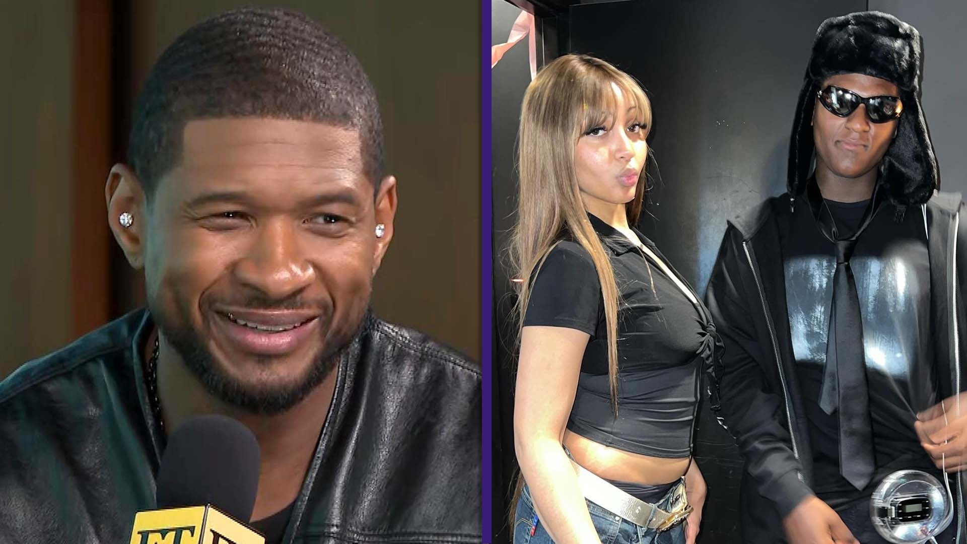 Usher says his son Naviyd stole his phone from DM PinkPantheress!