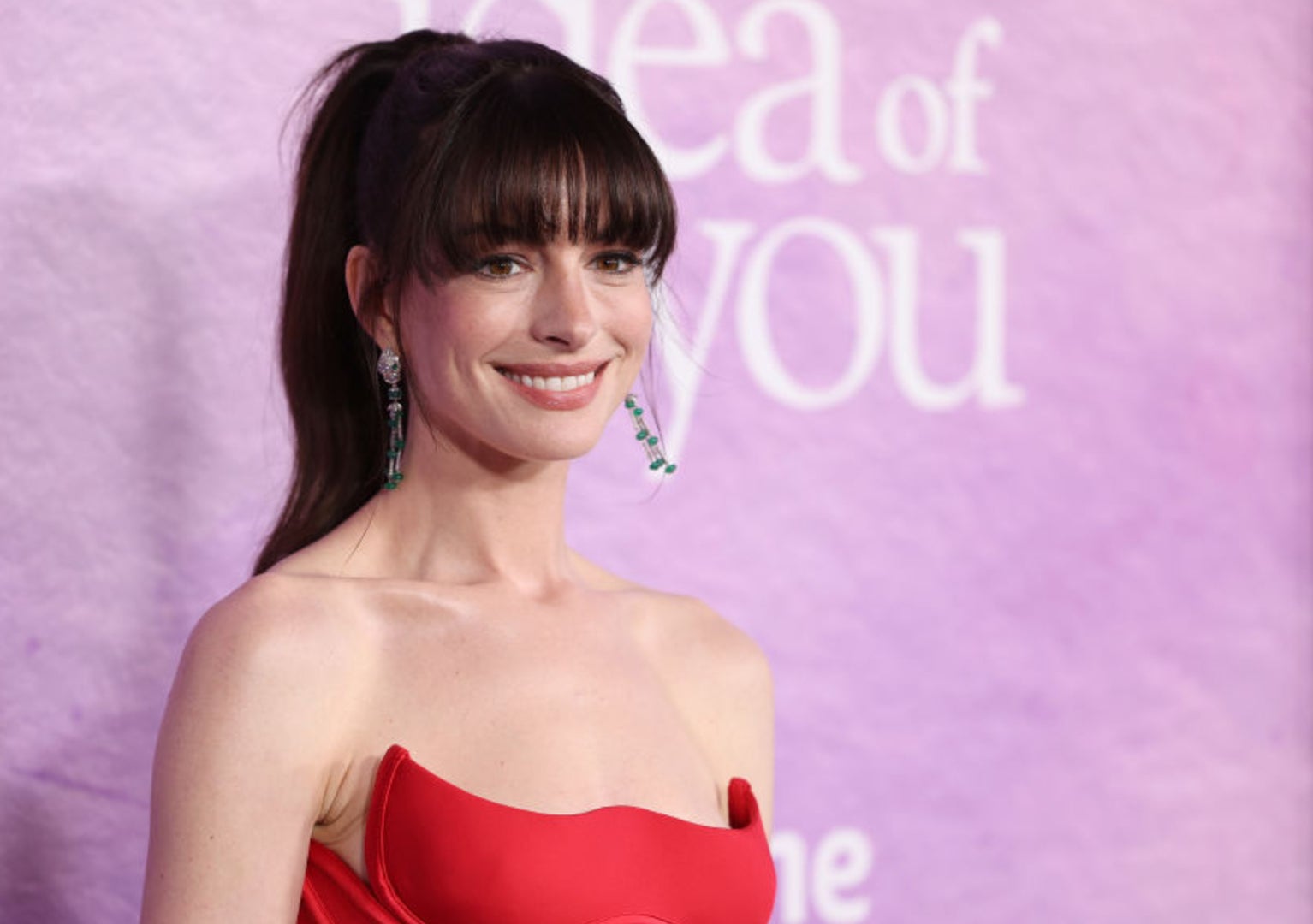 Anne Hathaway at 'The Idea of You' premiere