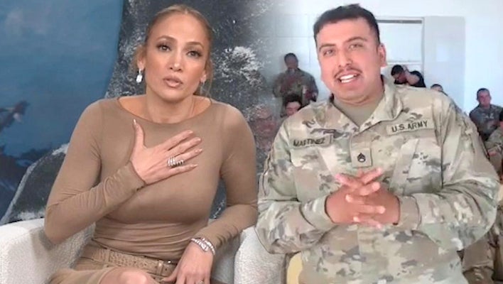 Jennifer Lopez Shares Passionate Message About Latinx Representation While Speaking With US Military