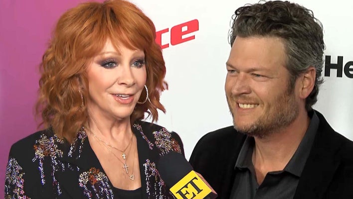 Watch Reba McEntire React to Idea of Blake Shelton Making 'Happy’s Place' Cameo (Exclusive) 