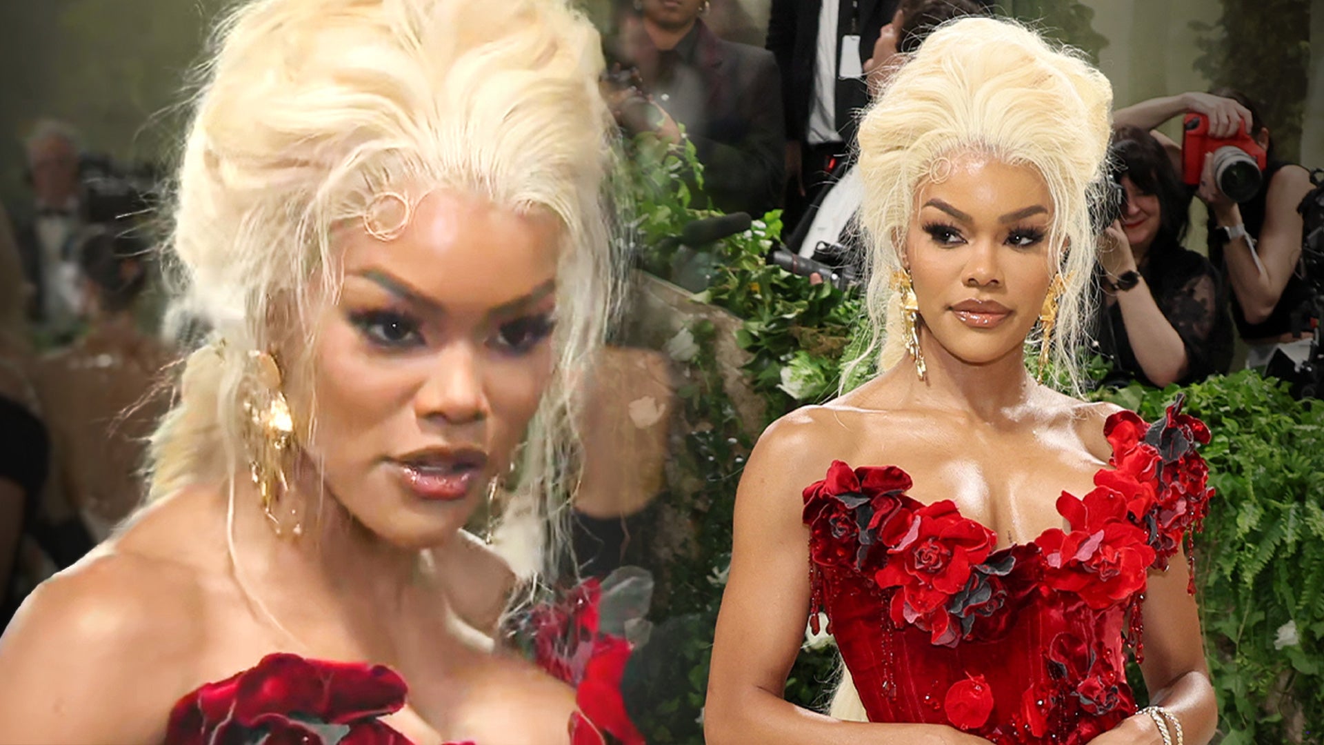 Teyana Taylor Sports One of Her Burlesque Costumes to the 2024 Met Gala! (Exclusive)