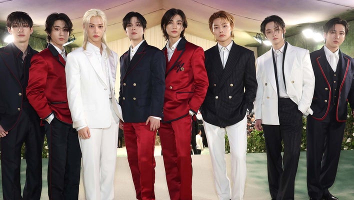Stray Kids Coordinate in Tommy Hilfiger at First-Ever Met Gala