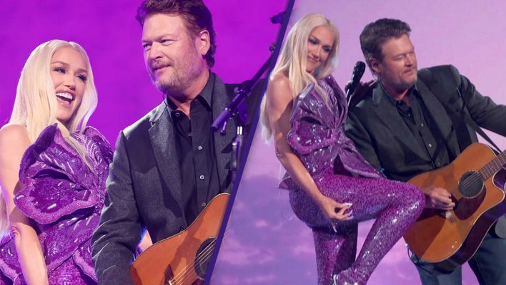 Watch Gwen Stefani and Blake Shelton Perform 'Purple Irises' at the ACM Awards!