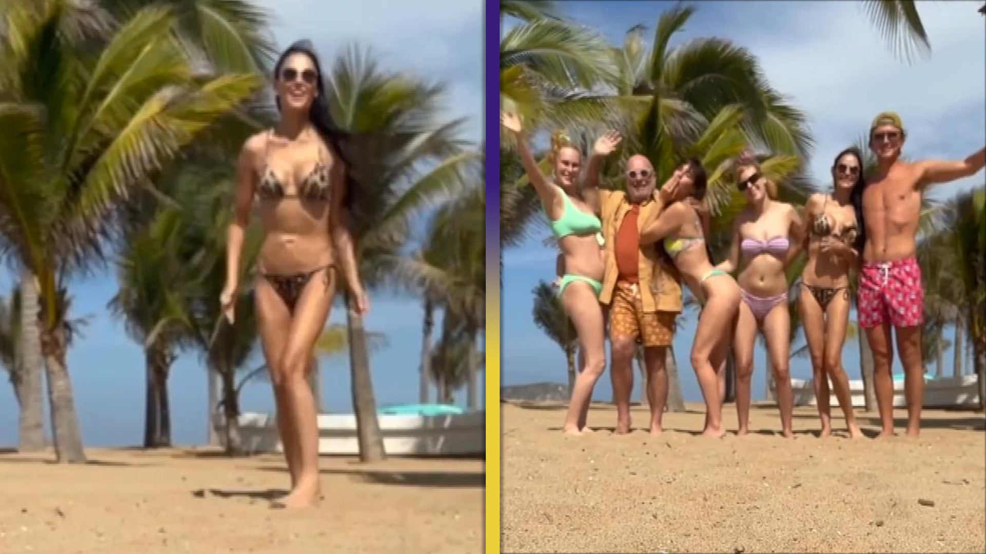 Demi Moore Shows Off Bikini Bod During Getaway With Daughters and Granddaughter!