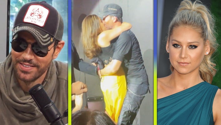 Enrique Iglesias Explains How Anna Kournikova Feels About Him Kissing Fans on Stage