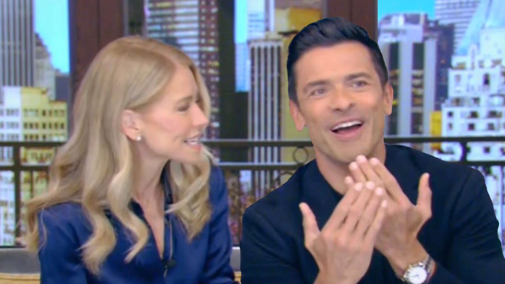 Mark Consuelos Confesses to Wife Kelly Ripa He Had a 'Passionate' Kiss With Another Woman in Public