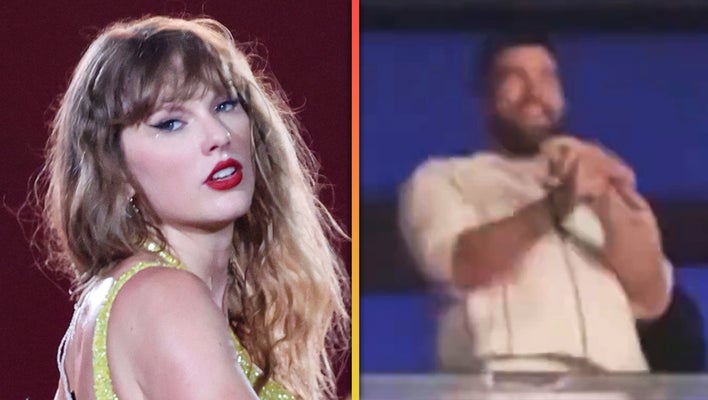 Travis Kelce Reacts to Taylor Swift Performing Songs Rumored to Be About Him During Eras Tour