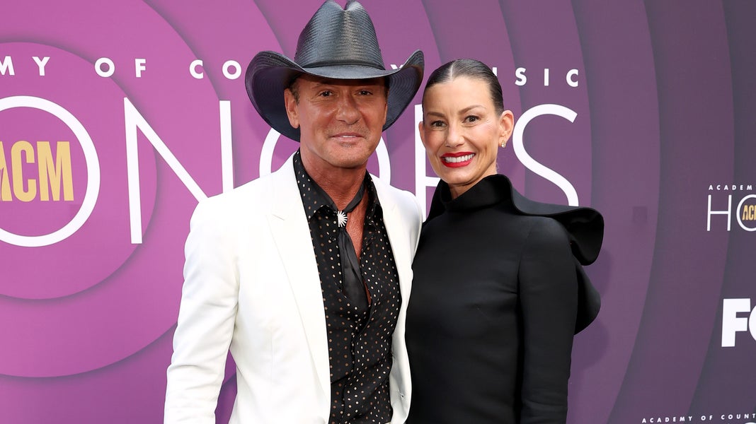 Tim McGraw and Faith Hill attend the 16th Annual Academy of Country Music Honors at Ryman Auditorium on August 23, 2023 in Nashville, Tennessee.