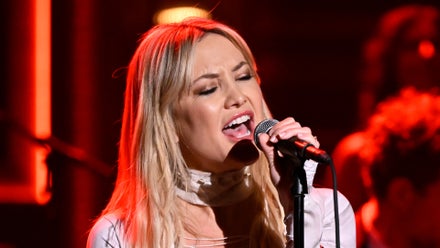 Musical guest Kate Hudson performs on Thursday, May 2, 2024