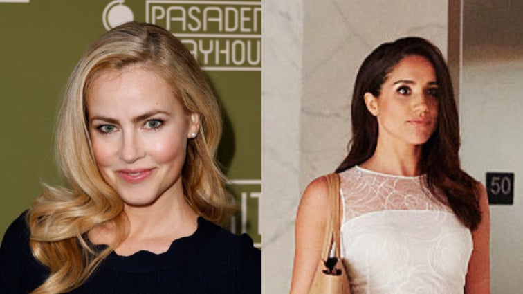 Amanda Schull and Meghan Markle as Rachel Zane in 'Suits'
