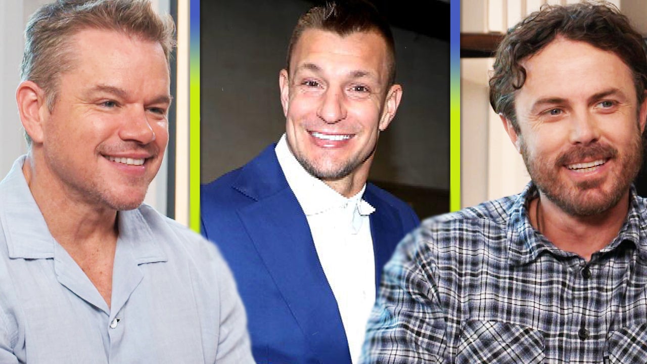 Matt Damon and Casey Affleck Share Why Rob Gronkowski Was Disappointed With ‘The Instigators’ Cameo