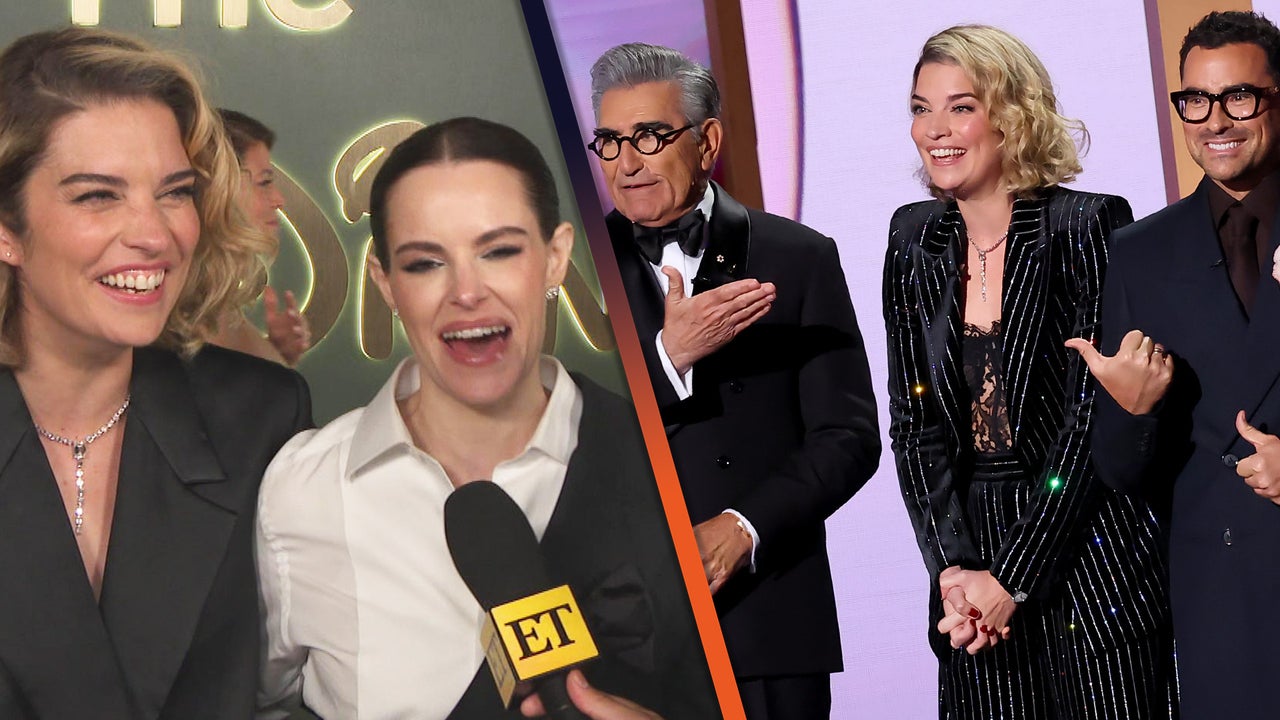 Annie Murphy and Emily Hampshire Dish on ‘Schitt’s Creek’ Emmys Reunion (Exclusive)