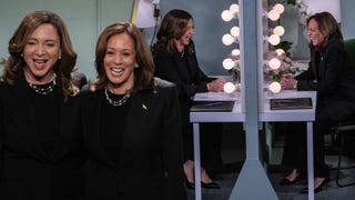 Watch Kamala Harris' Surprise 'SNL' Appearance as Herself Alongside Maya Rudolph