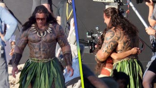 Live-Action 'Moana': First Look at Dwayne Johnson With Long Hair and Buff Body!
