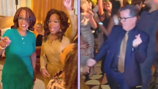 Stephen Colbert’s Dance Moves Steal the Show at Gayle King’s Surprise Birthday Party