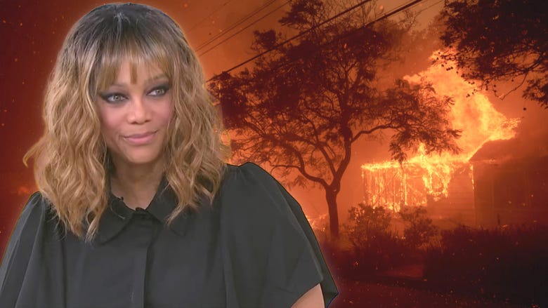  Tyra Banks Opens Up About Losing $7M Mansion successful  Palisades Fire