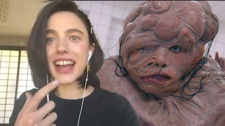 Margaret Qualley Says She Got 'Fu**ed Up' Acne From Intense 'The Substance' Prosthetics
