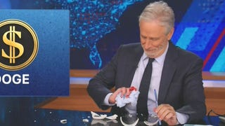 Jon Stewart Calls Himself an 'Idiot' After Elon Musk 'Daily Show' Bit Leaves Him Bloodied