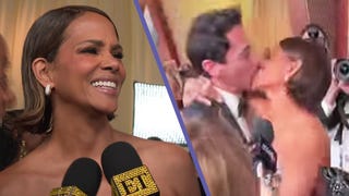 Halle Berry Has 'Payback' Moment With Adrien Brody on Oscars Red Carpet (Exclusive)