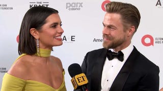 Derek Hough and Hayley Erbert Share Health Update a Year After Emergency Brain Surgery (Exclusive) 