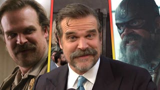 David Harbour on If It&#x27;s Harder to Keep Secrets About the MCU or &#x27;Stranger Things&#x27; (Exclusive)