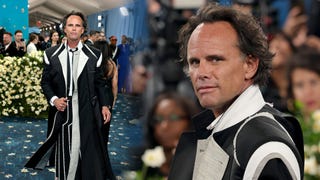 Walton Goggins Spins in a Skirt at 2025 Met Gala