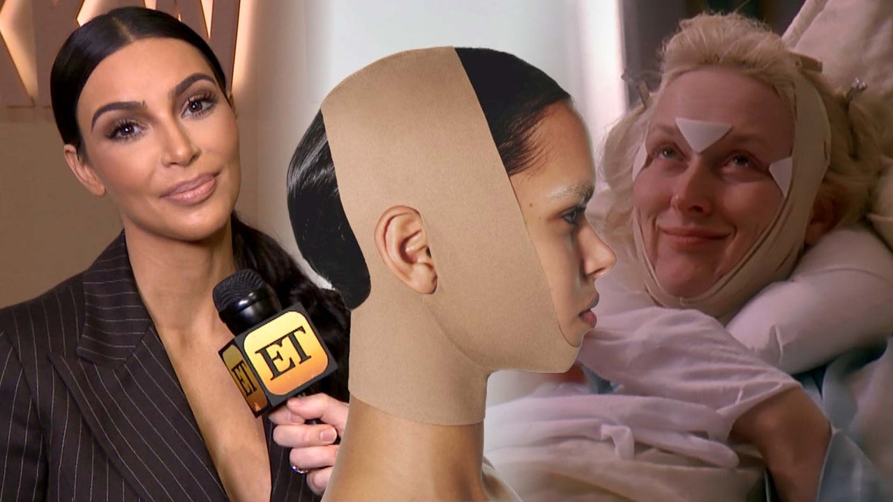 Kim Kardashian Reveals New 'Death Her'Style Face Shapewear