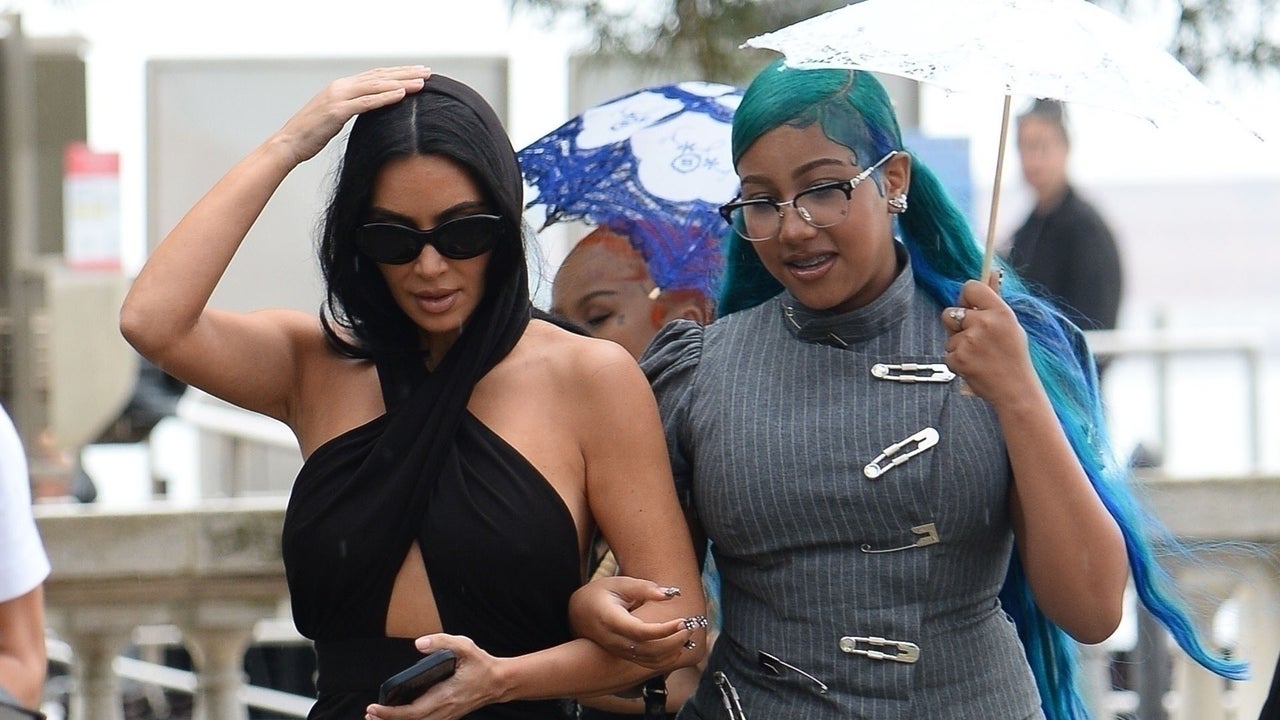 North West Goes Cyber-Punk in Head-Turning Outing With Mom Kim Kardashian