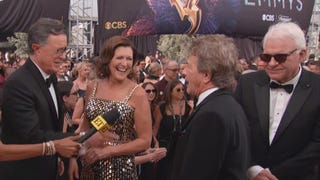 Steve Martin and Martin Short Crash Stephen Colbert's Emmys Interview! (Exclusive)