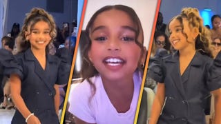 Dream Kardashian Struts Her Stuff Down the Runway as Mom Blac Chyna Cheers On