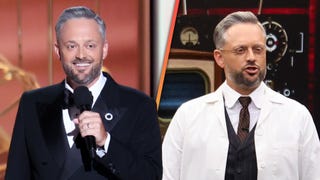 Emmys 2025 Host Nate Bargatze Pokes Fun at TV Landscape in 'SNL'-Inspired Opening Monologue