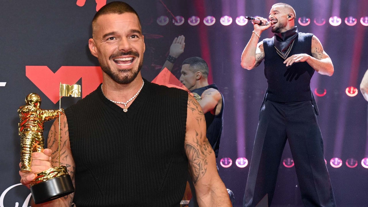 Ricky Martin performt ein energiegeladenes Medley aus Hits ...