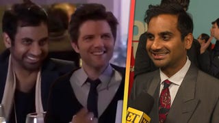 Aziz Ansari on the 'Parks and Rec' Line He and Adam Scott Could Not Get Through (Exclusive)