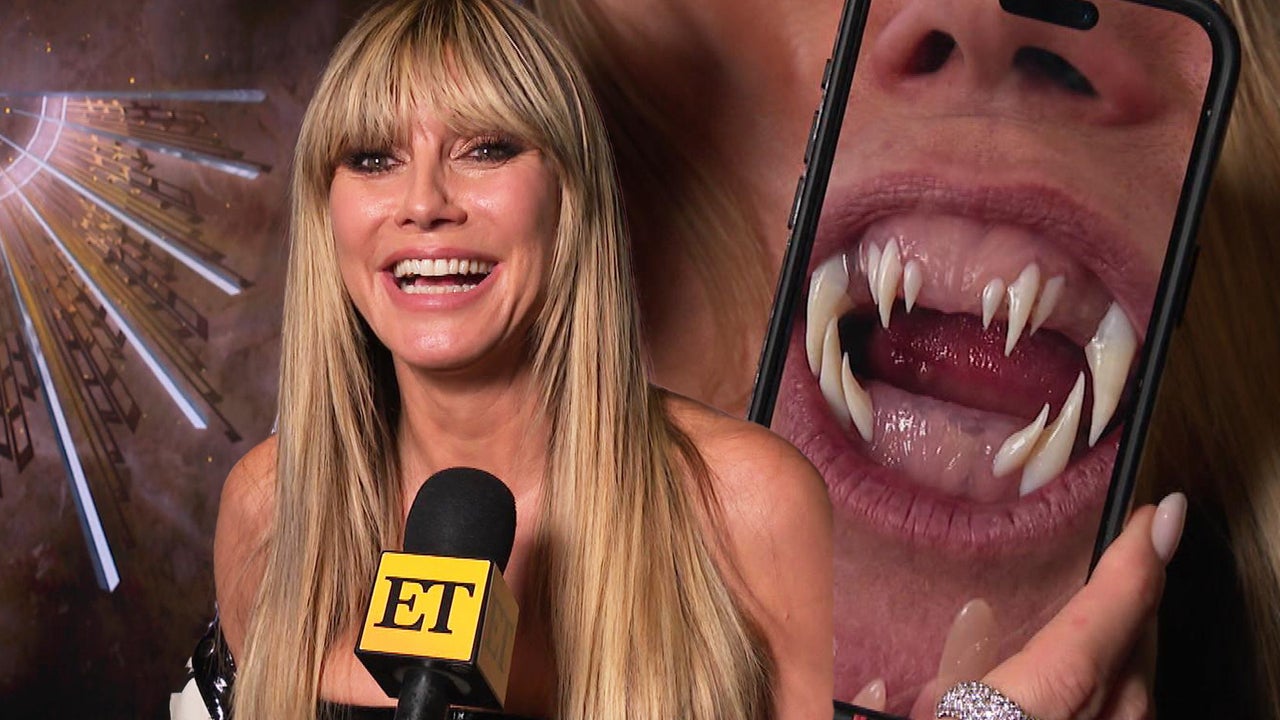 Heidi Klum Shares Gruesome Tooth Transformation for Halloween Costume (Exclusive)
